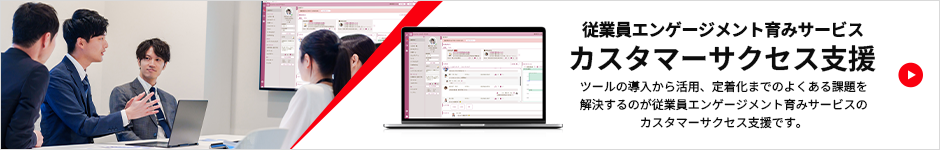 �c�[���̓������犈�p�A�蒅���܂ł̂悭����ۑ����������B�]�ƈ��G���Q�[�W�����g��݃T�[�r�X�̃J�X�^�}�[�T�N�Z�X�x���̂��Љ�B �o�i�[