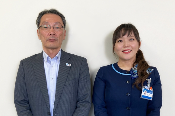 事務統括部の盛田様、平松様