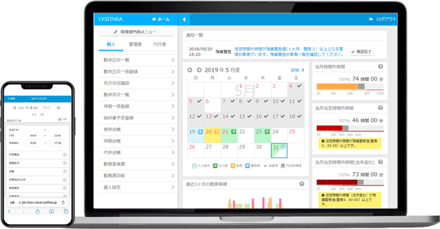 就業管理システム「リシテア/就業管理」とは